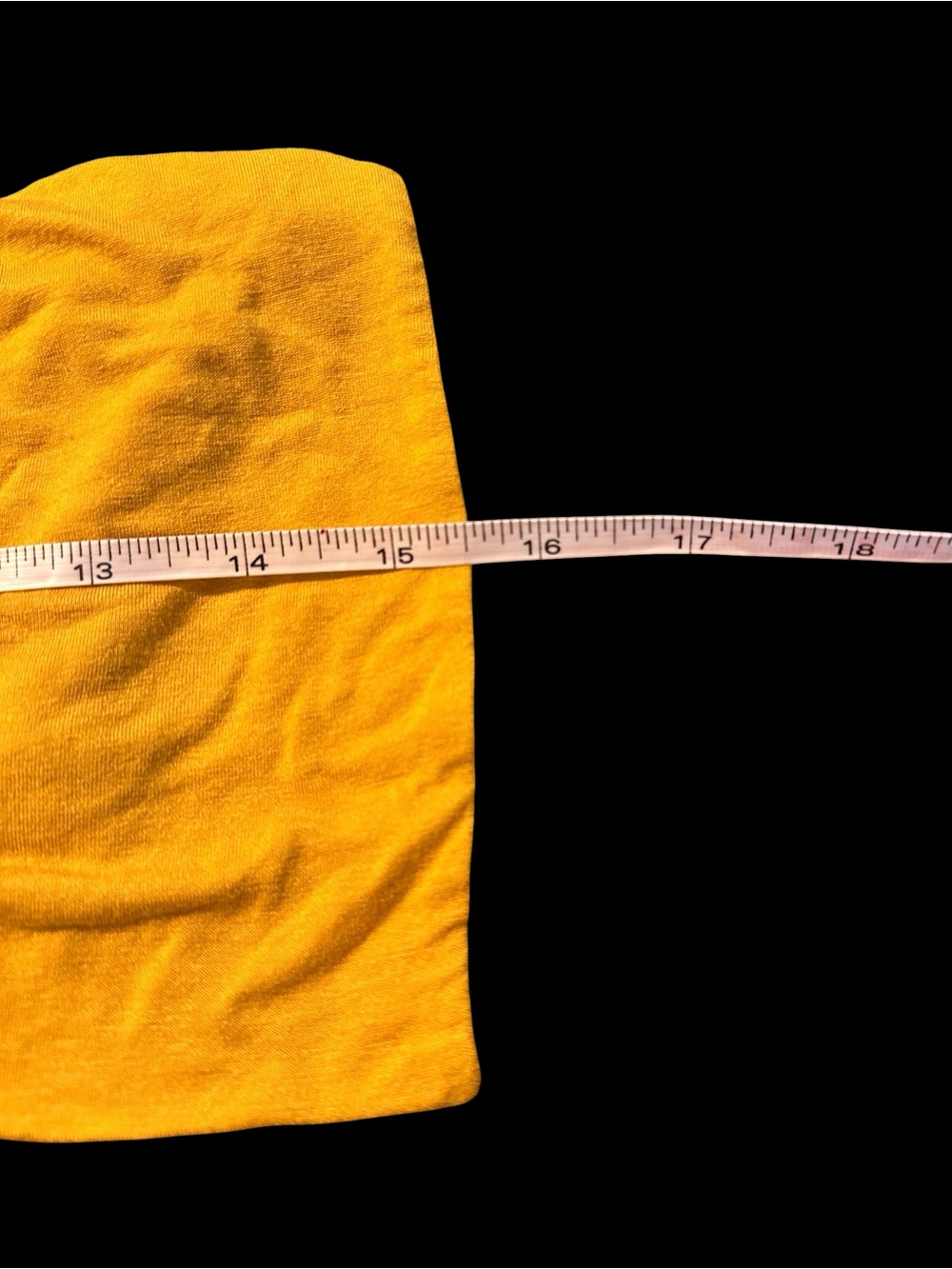 Coveted Clothing Mustard Yellow Bow Strapless Dress with Burgundy Skirt - Picture 5 of 11